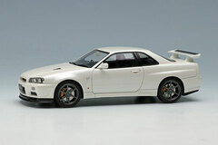 1/43 Nissan Skyline GT-R (BNR34) V-spec II Nur 2002 White Pearl