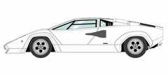 1/43 Lamborghini Countach LP5000S 1982 White (White Interior)