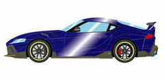 1/43 Tom's GR Supra 2020 Deep Blue Metallic