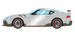 1/43 Tom's GR Supra 2020 Silver Metallic