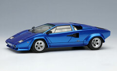 1/43 Lamborghini Countach LP5000S 1982 Metallic Blue (White Interior)