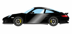 1/43 Porsche 911 (997.2) Turbo S 2011 Basalt Black Metallic