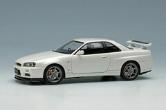 1/43 Nissan Skyline GT-R (BNR34) M-spec Nur 2002 White Pearl