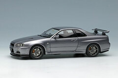 1/43 Nissan Skyline GT-R (BNR34) V-spec II 2000 Athlete Silver