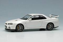 1/43 Nissan Skyline GT-R (BNR34) V-spec II 2000 White Pearl