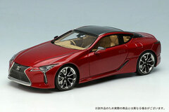 1/43 LEXUS LC500 Right-hand Steering Type Interior Color: Oak Radiant Red Contrast Layering