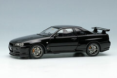 1/43 Nissan Skyline GT-R (BNR34) V-spec II 2000 Black Pearl