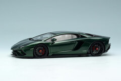1/43 Lamborghini Aventador S 2017 -Center lock wheel Ver.- (Carbon Edition) Dark Metallic Green