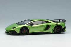 1/43 Lamborghini Aventador LP750-4 SV 2015 Pearl Green (Large Black SV Logo)