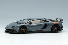 1/43 Lamborghini Aventador LP750-4 SV 2015 Grigio Telesto (Large Orange SV Logo)