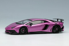 1/43 Lamborghini Aventador LP750-4 SV 2015 Lambo 30th Metallic (Large Black SV Logo)