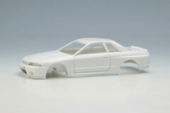 1/43 Nissan Skyline GT-R (BNR32) (RS Watanabe 8 Spoke Wheel) Crystal White