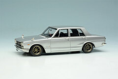 1/43 Nissan Skyline 2000 GT-R (PGC10) 1969 (RS Watanabe 8 Spoke Wheel) Silver