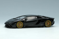 1/43 Lamborghini Aventador S 2017 -Center lock wheel Ver.- Black