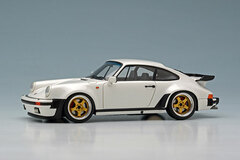 1/43 Porsche 930 turbo 1988 White (Black Interior, Gold / Polish Rim)