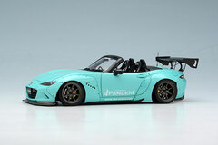 1/43 PANDEM ROADSTER (ND) Pearl Mint Green / RS Watanabe 8 spork 17inch (Gun Metallic / Gun Metallic Rim)