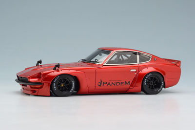 1/43 PANDEM 240Z Candy Red/RS Watanabe (Gloss Black)