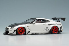 Rocket Bunny R35 GT-R White / Carbon Bonnet, Carbon Roof