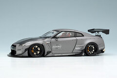1/43 Rocket Bunny R35 GT-R 6-spoke Wheel Matte Gray Metallic