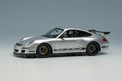 1/43 Porsche 911 (997) GT3 RS 2007 Arctic Silver / Black Livery