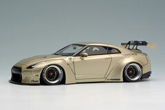 1/43 LB WORKS R35 GT-R GT wing ver. Silica Breath / BBS LM Wheel Black