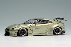 1/43 LB WORKS R35 GT-R GT wing ver. Millenium Jade /BBS LM Wheel Black