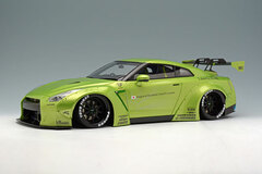 Large Scale 1/18 LB WORKS R35 GT-R Pearl Green / LB PERFORMANCE 20in. Wheel