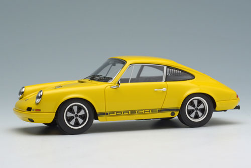 1/43 Porsche 911R 1967 Yellow/Black Stripe