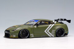 1/43 LB WORKS R35 GT-R GT wing ver. /-Drift Spec- Matte Dark Green