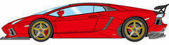 1/43 DMC Lamborghini Aventador LP900 Molto Veloce (ADV.1) Red