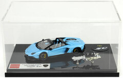1/43 Lamborghini Aventador 50 Anniversario LP720-4 Roadster w/Engine Baby Blue