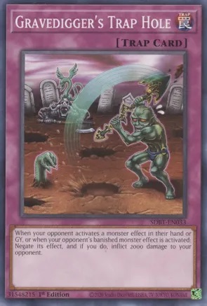 Gravediggers Trap Hole - SDBT-EN033 - Common - 1st Edition