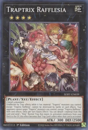 Traptrix Rafflesia - SDBT-EN039 - Common - 1st Edition