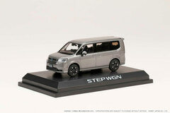 1/43 Honda STEP WGN e:HEV SPADA Super Platinum Gray Metallic