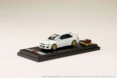 1/64 Subaru Impreza 22B STi Version (GC8 Modified) w/Engine Display Model Feather White (Custom Color)