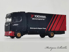 1/64 Scania S 730 - RHD (YOKOHAMA) Black/Red