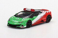 1/64 Lamborghini Huracan EVO Bologna Airport 2020 Follow Me Car (Left-hand Steering)
