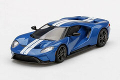 1/64 Ford GT Liquid Blue (Left-hand Steering)