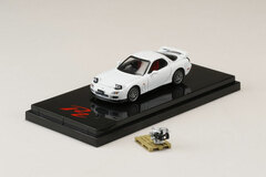 1/64 Mazda RX-7 (FD3S) Type RZ w/Engine Display Model Pure White