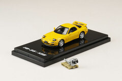1/64 Mazda RX-7 (FD3S) TYPE RS w/Engine Display Model Sun Burst Yellow
