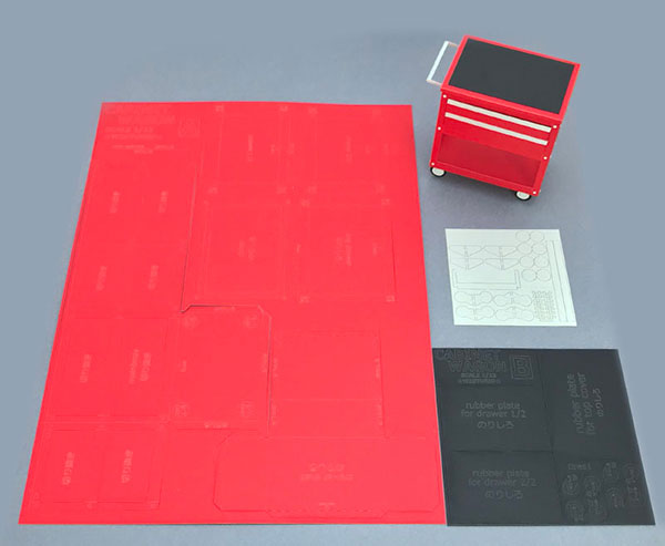 1/12 Cabinet Wagon + Tool Kit