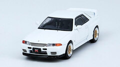 1/64 Nissan Skyline GT-R R32 Crystal White