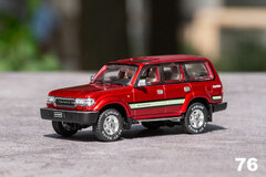 1/64 Toyota Land Cruiser LC80 LHD Red