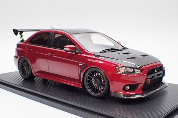 1/18 Mitsubishi Lancer Evolution X (CZ4A) Red Metallic