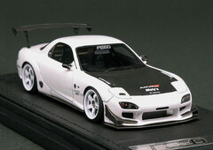 1/43 FEED RX-7 (FD3S) White *Carbon Bonnet Type