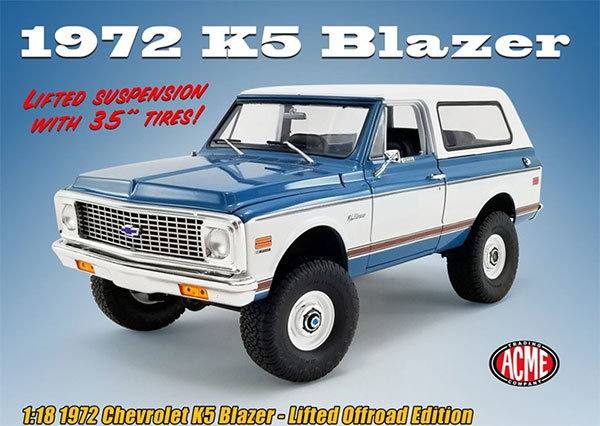 1/18 1972 Chevrolet K5 Blazer - Lifted Off-road Edition