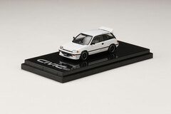 1/64 Honda CIVIC Si (AT) 1984 Custom Version (Wonder Vic) White
