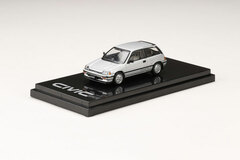 1/64 Honda CIVIC Si (AT) 1984 (Wonder Vic) Silver Metallic