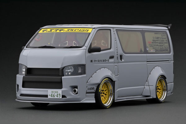 1/18 T.S.D WORKS HIACE Gray