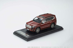 1/43 Toyota Land Cruiser (JA300W) ZX Dark Red Mica Metallic